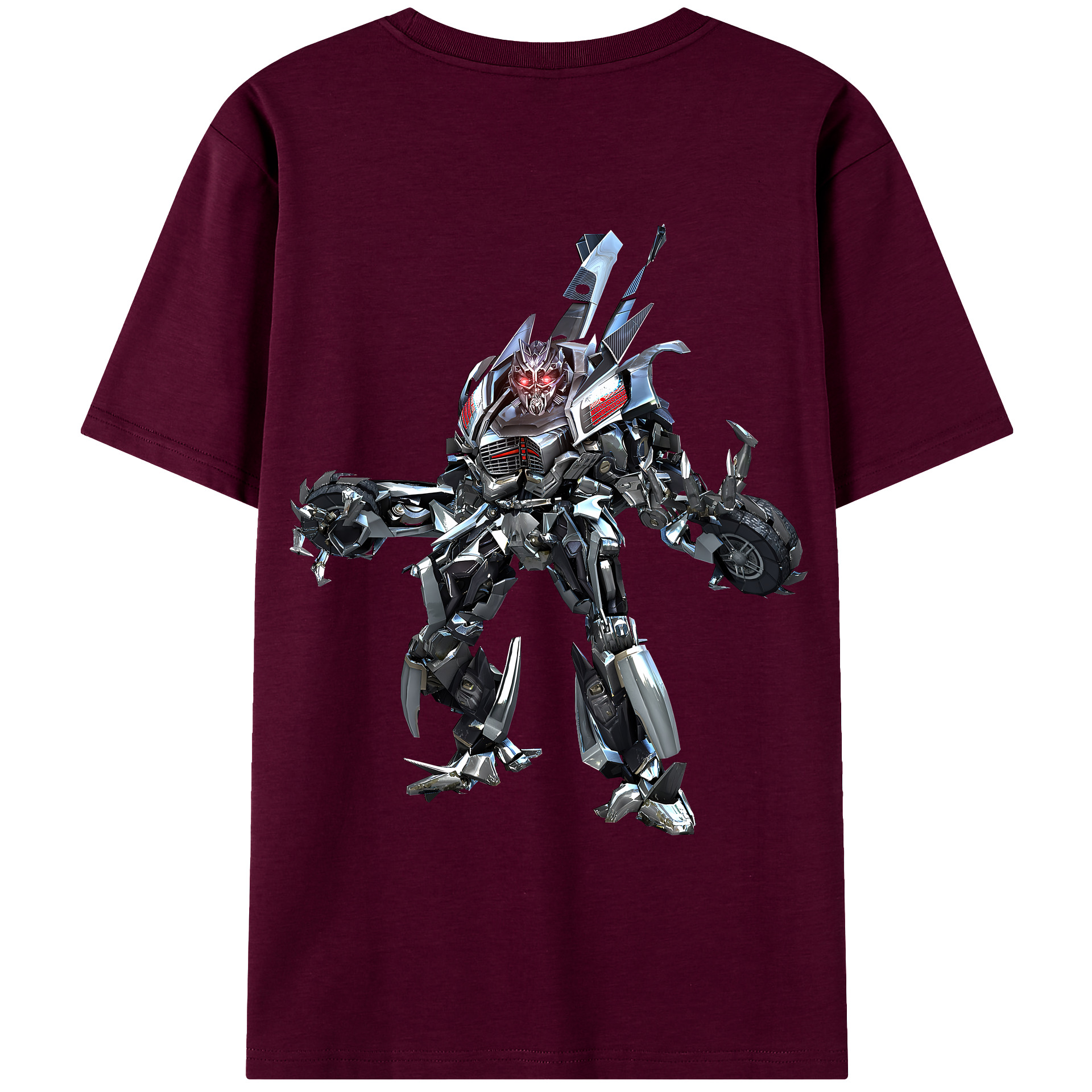 （画像用） Transformers トランスフォーマー レディース半袖Tシャツ(バックプリント)
